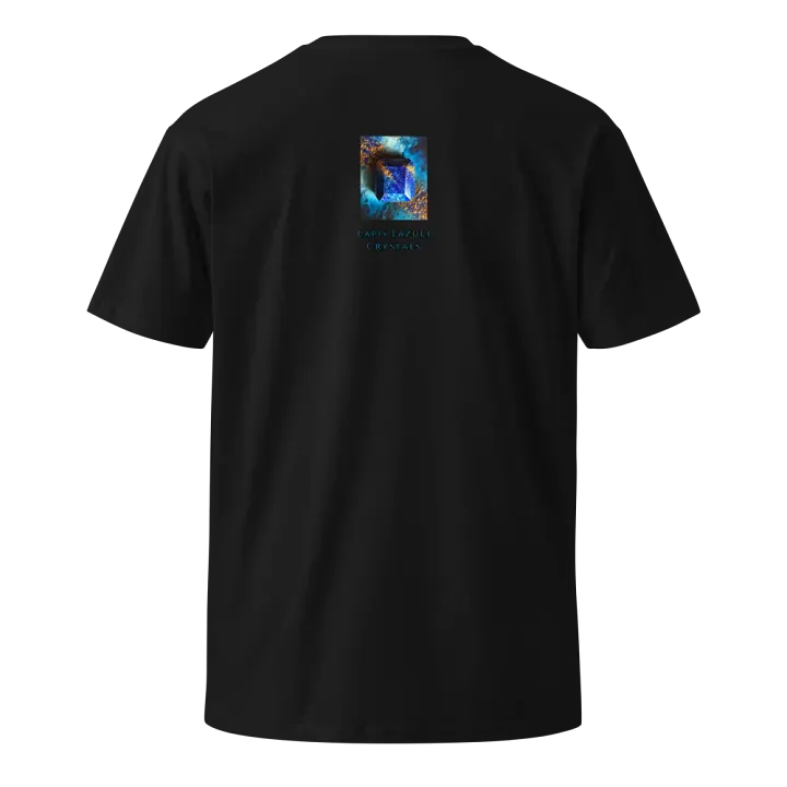 Lapis Lazuli Crystal T-Shirt – Feel Golden in Blue! product image (2)