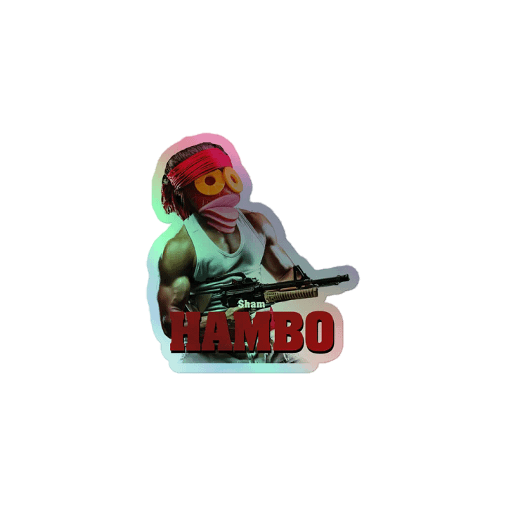 Hambo Holographic Sticker product image (1)