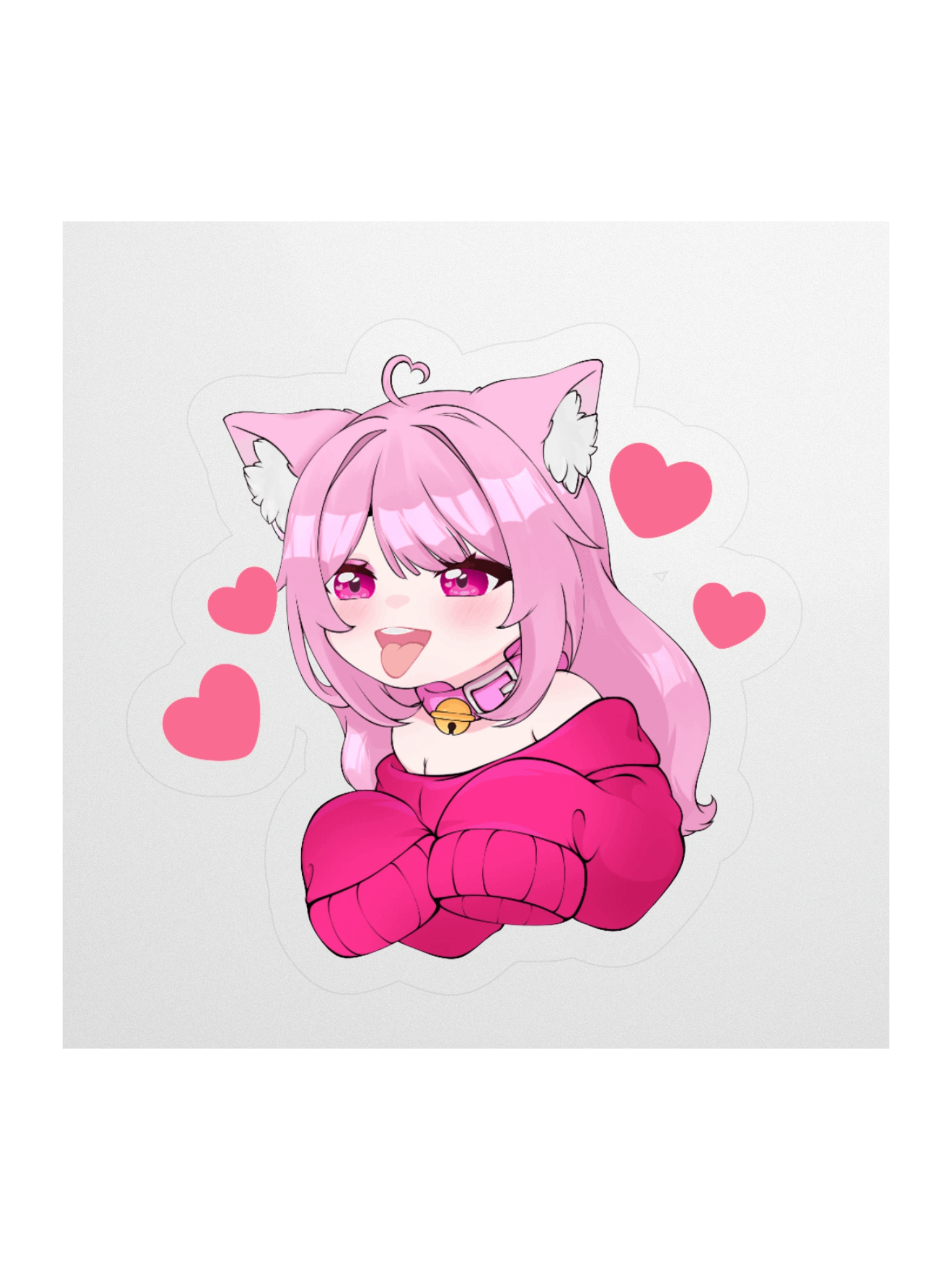 Begging Kitty Stickers product image (2)