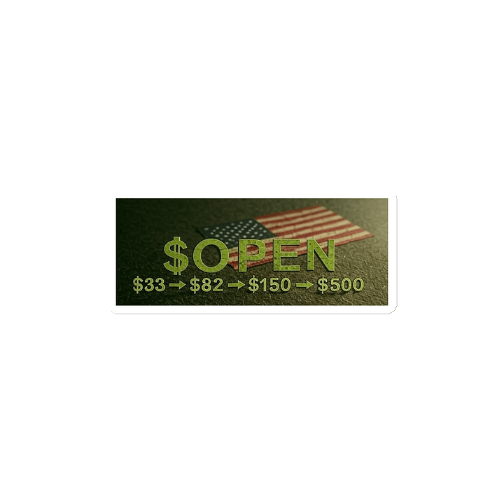 Magnet - $OPEN Great Journey product image (2)