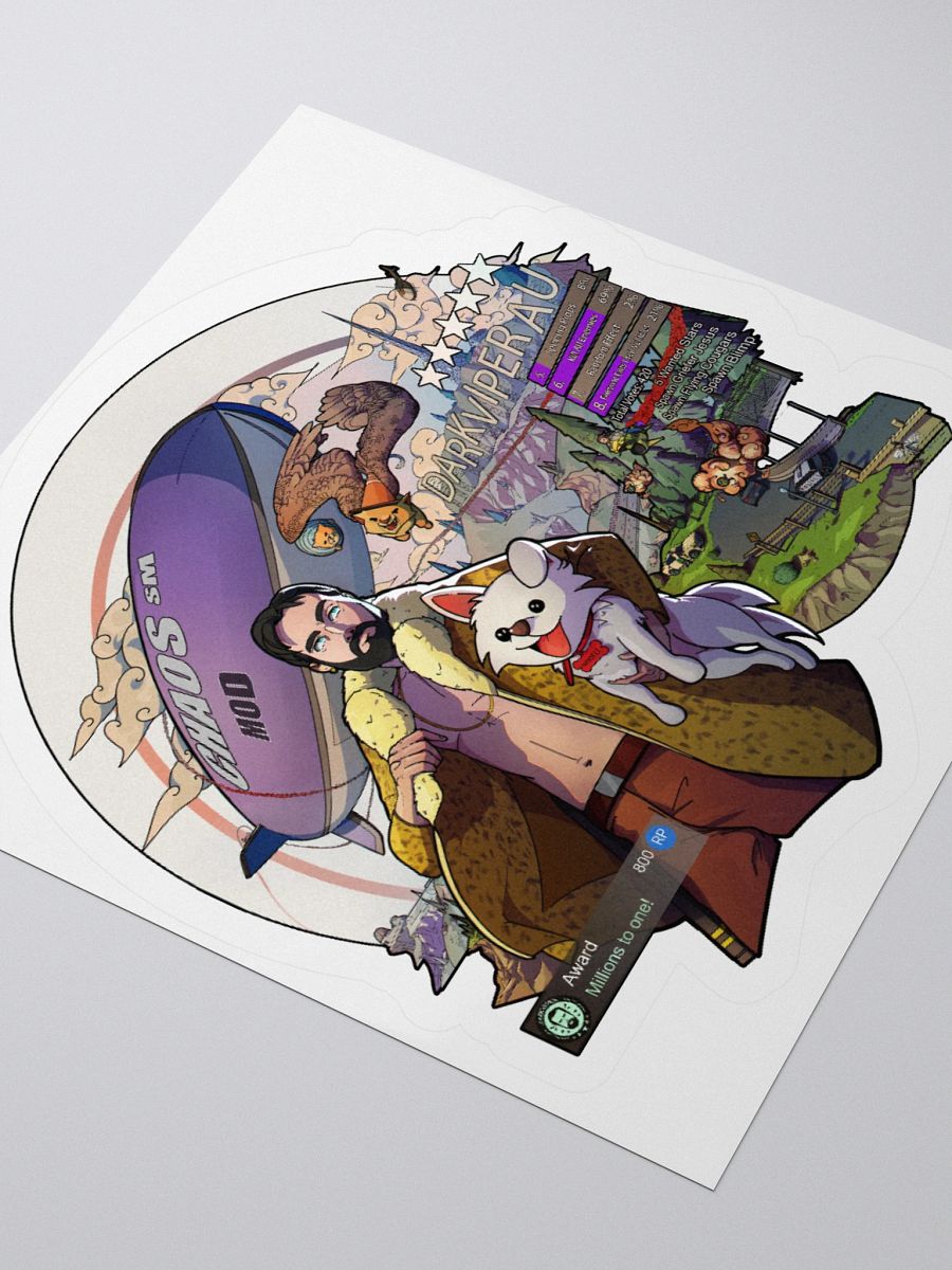 Chaos Mod Hero Sticker product image (5)