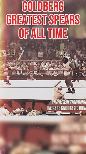Goldberg Best Spears Of All Time #goldberg #wwe #reels