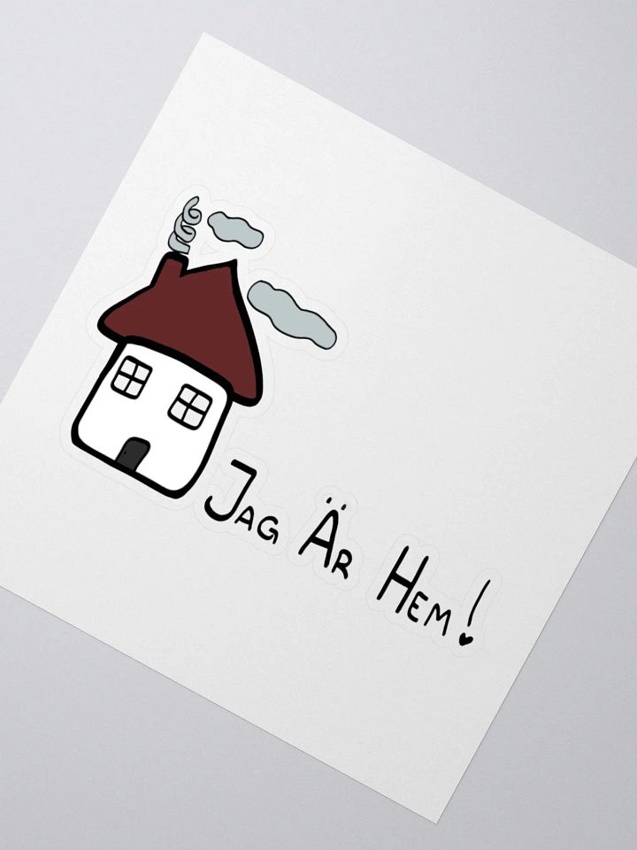 Sticker - Jag Är Hem product image (2)