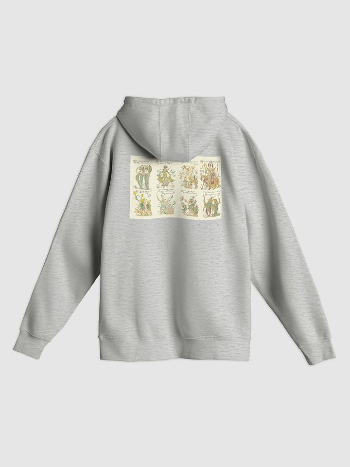 Flora’s Feast Botanical Hoodie – Vintage Floral Art by Dr. Mac Garden Style product image (2)