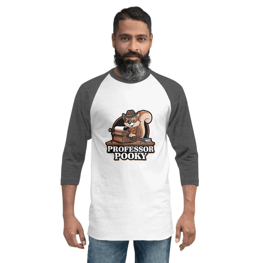 Professor Pooky's Typewriter Adventure Tee product image (2)