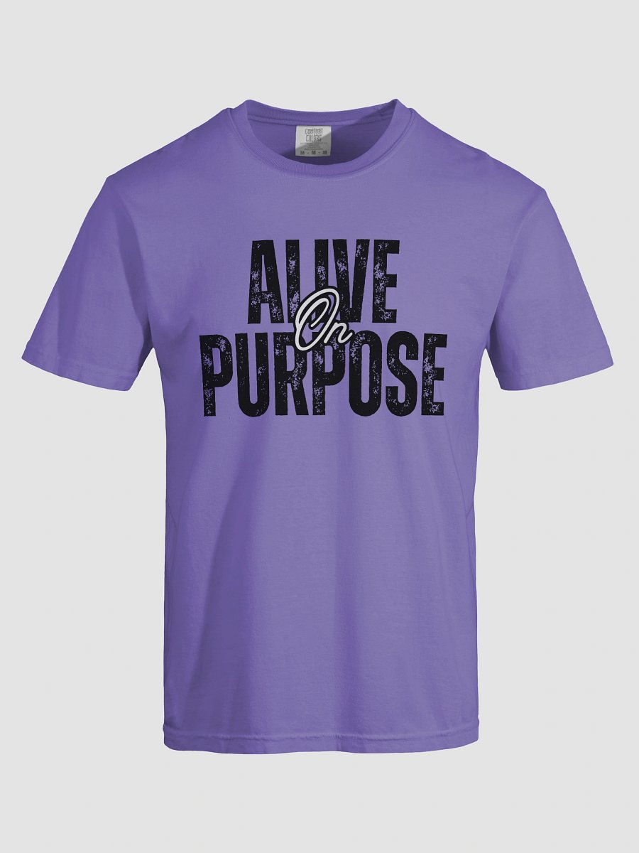 Alive on Purpose T shirt product image (52)