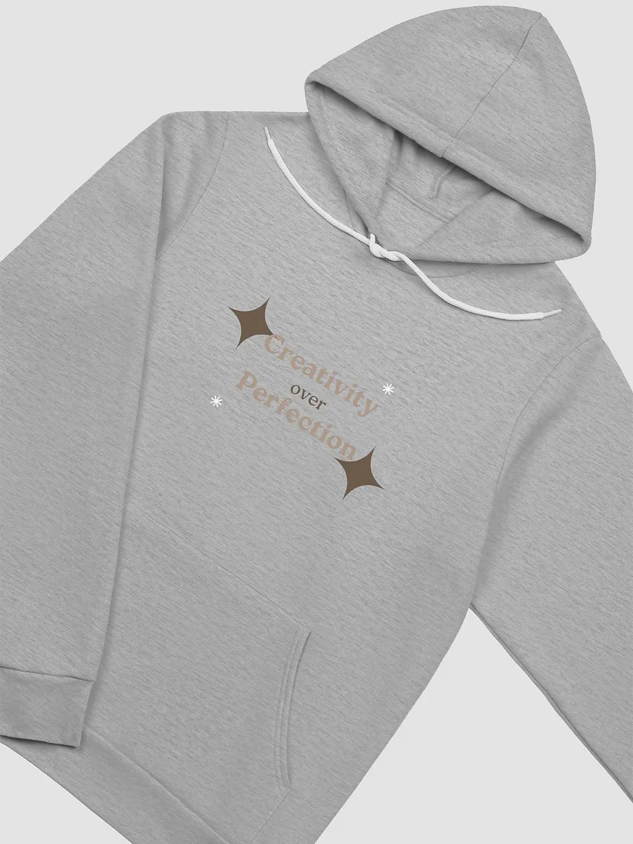"Creativity Over Perfection" Hoodie product image (3)