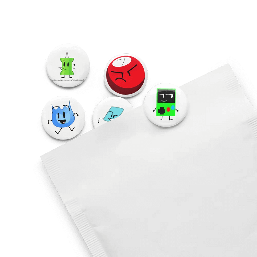 Acid pin, bolty soul Firey, Gamebro and 7-ball pins. product image (8)