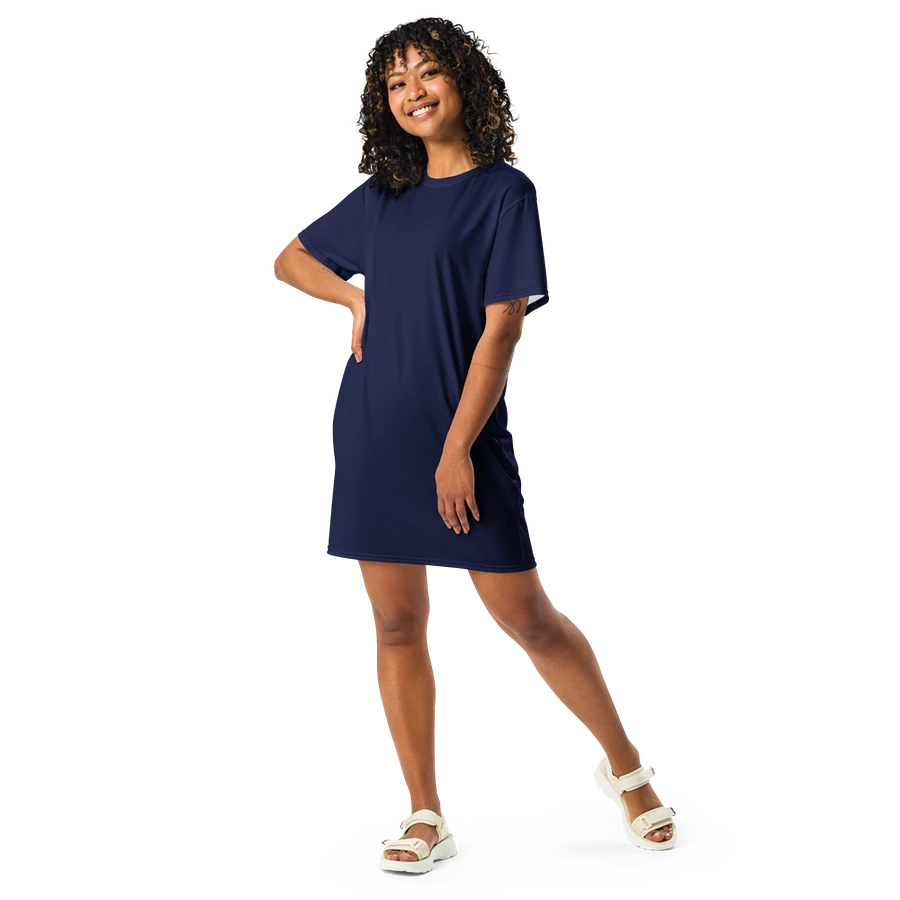 Midnight Vibes Atleisure T-Shirt Dress product image (7)