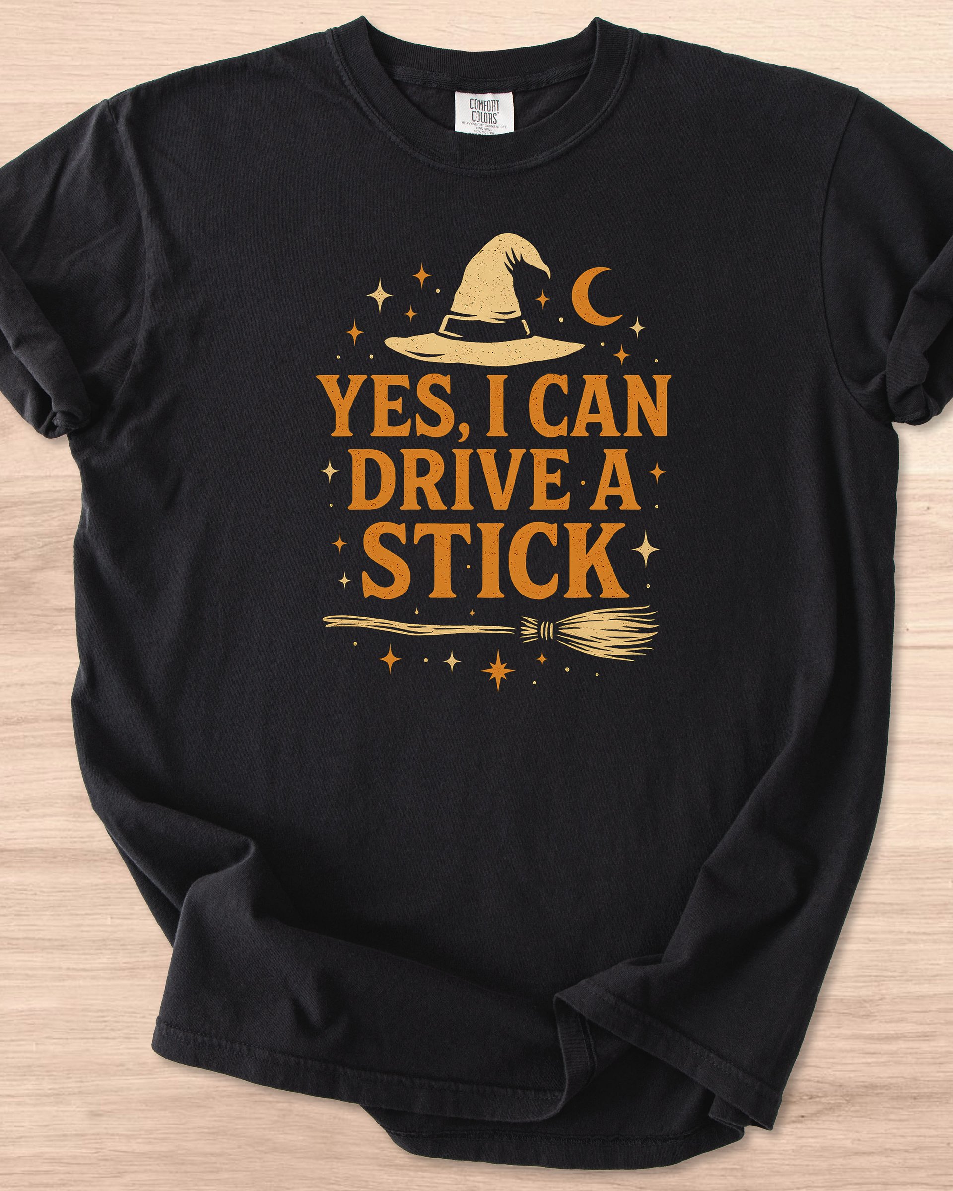 Yes I Can Drive a Stick Tee product image (1)
