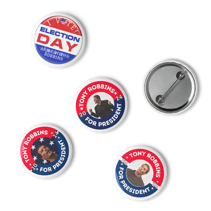 Rise with Robbins Patriotic Button Set product image (6)