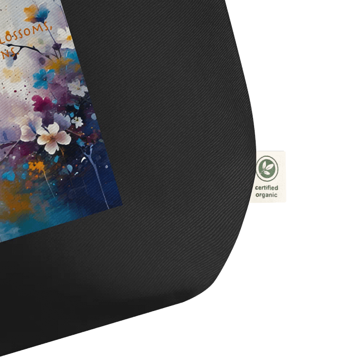 Nature's Waltz Organic Tote Bag product image (2)