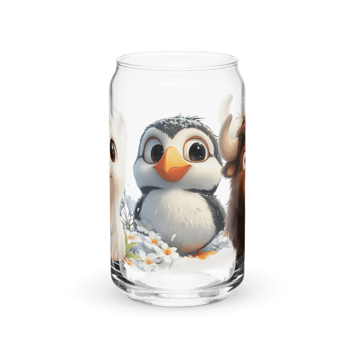 Arctic Animal Trio Can-Shaped Glass product image (1)