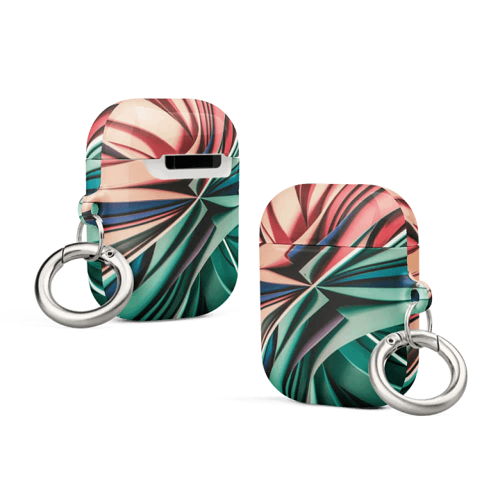 Flowing Lines Coral AirPods® Case product image (2)