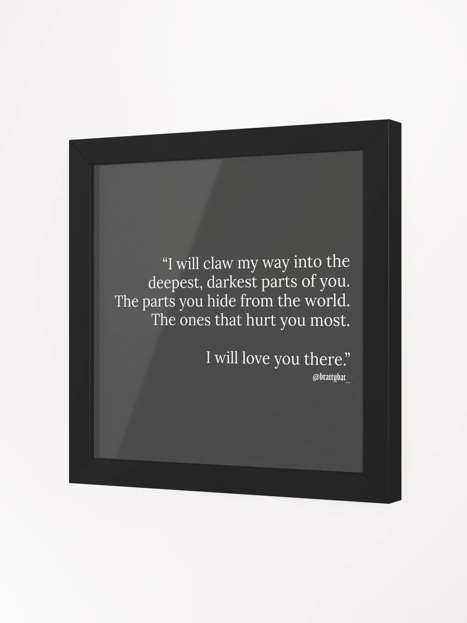 i will love you there quote product image (2)