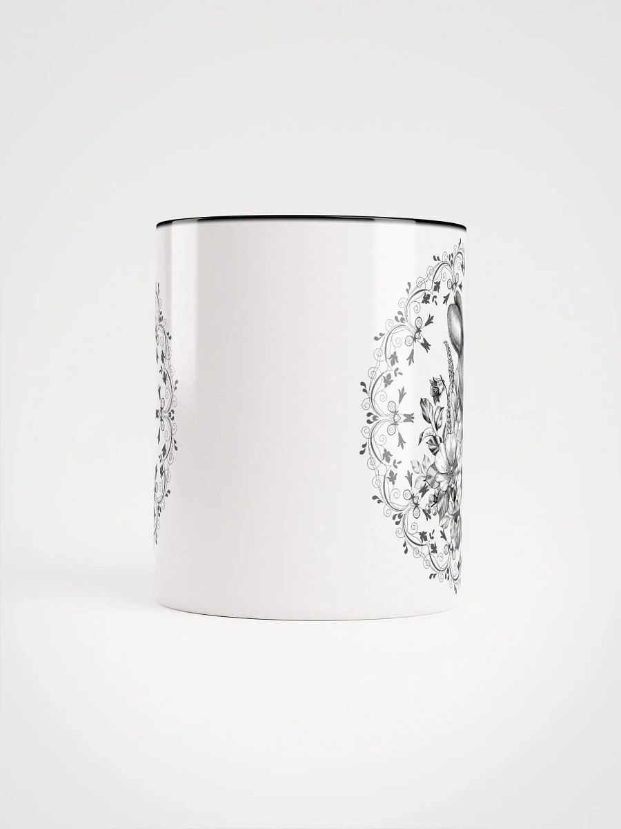 Floral Rabbit Ceramic Mug product image (48)