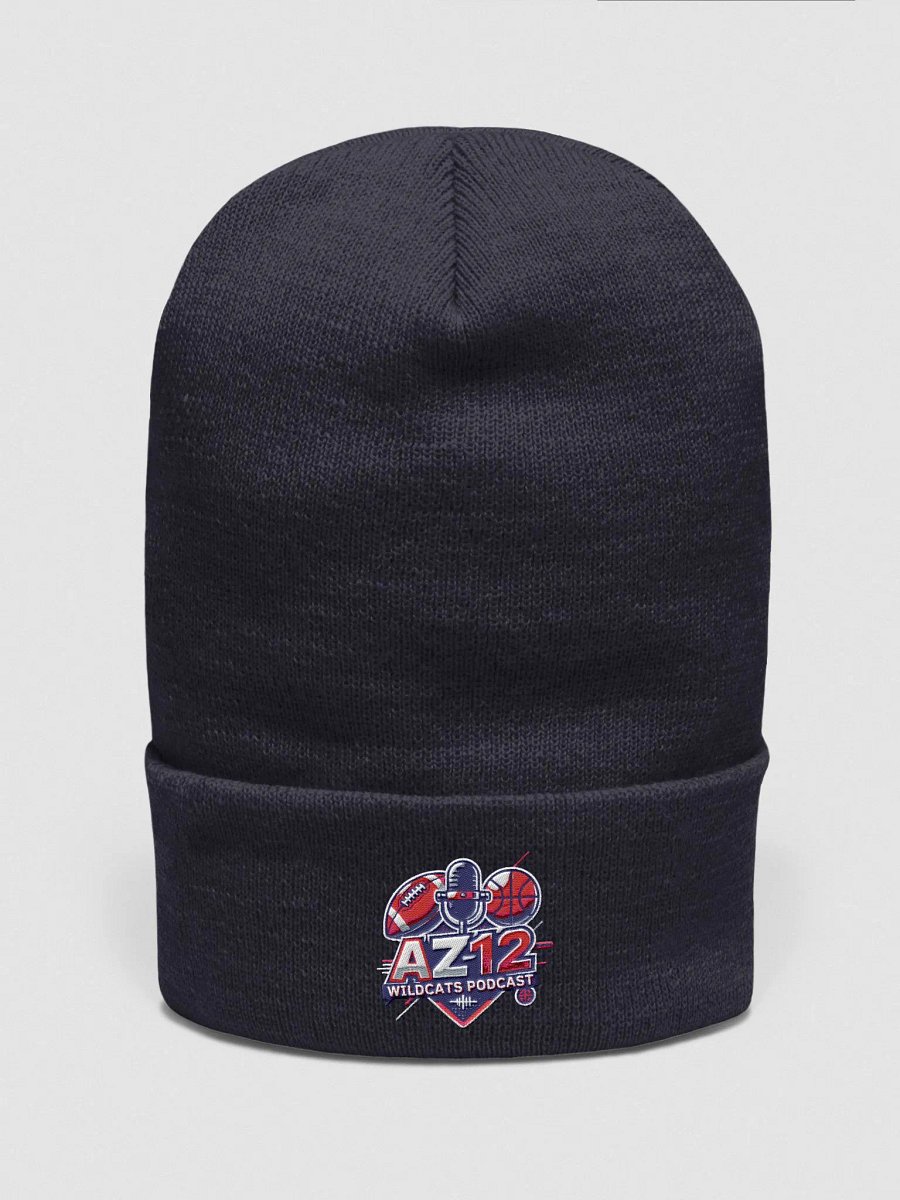 AZ12 Wildcats Podcast Embroidered Beanie product image (1)