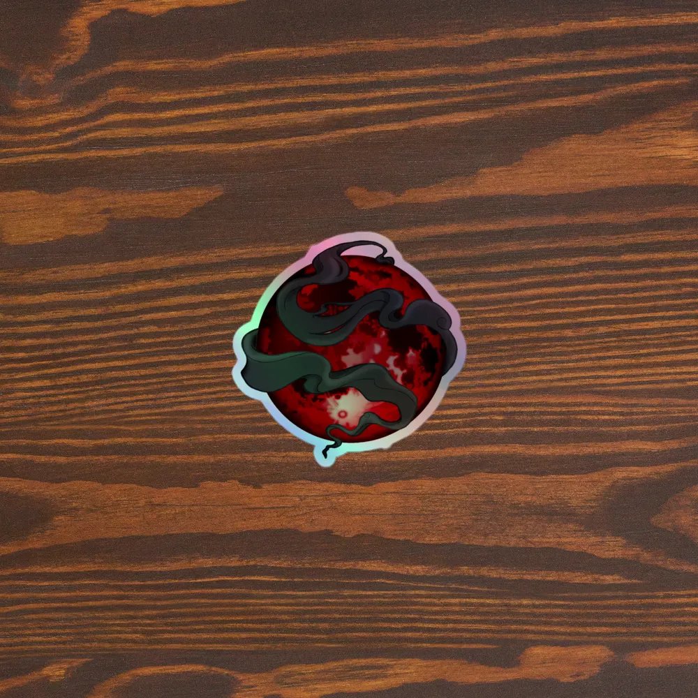 Blood moon sticker product image (5)