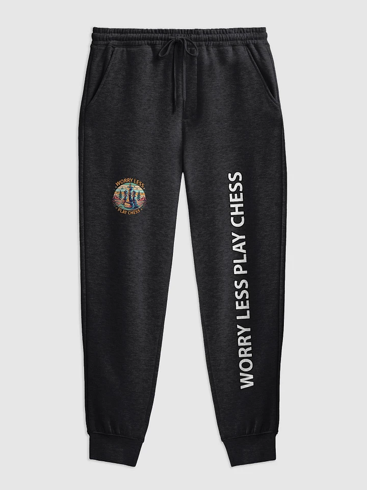 WORRY LESS PLAY CHESS - Men's Midweight Fleece Joggers product image (1)