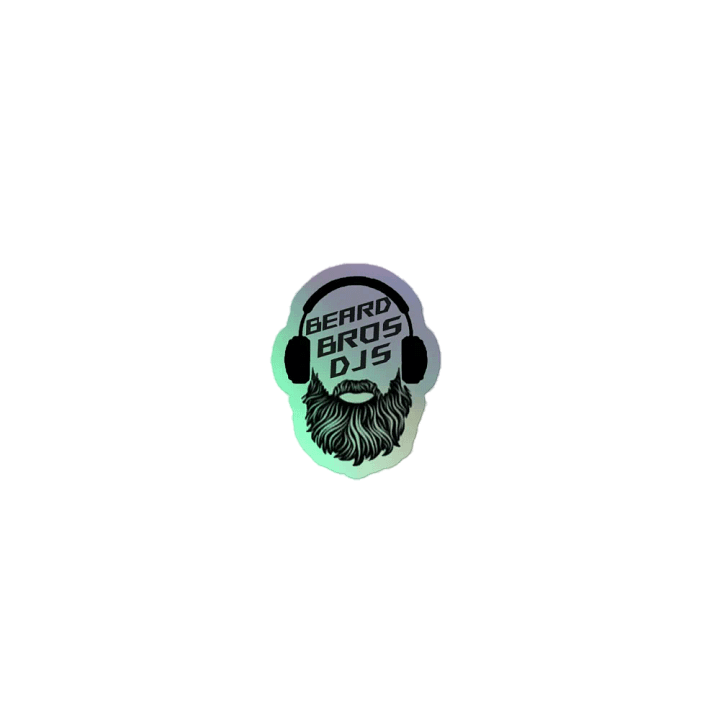 Beardbros djs Kiss-Cut Holographic Sticker Sheet product image (2)