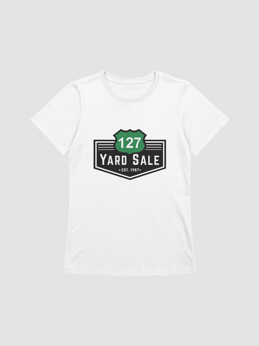 127 Yard Sale (2025) Vintage - Bella+Canvas Women's Supersoft Relaxed-fit T-Shirt - White product image (1)