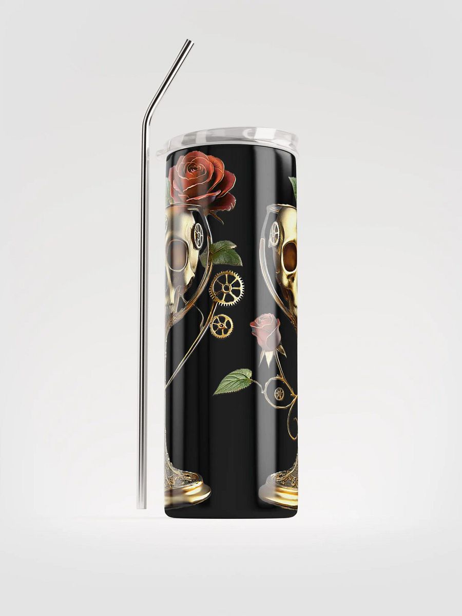 Skull, Wine & Roses Tumbler product image (3)