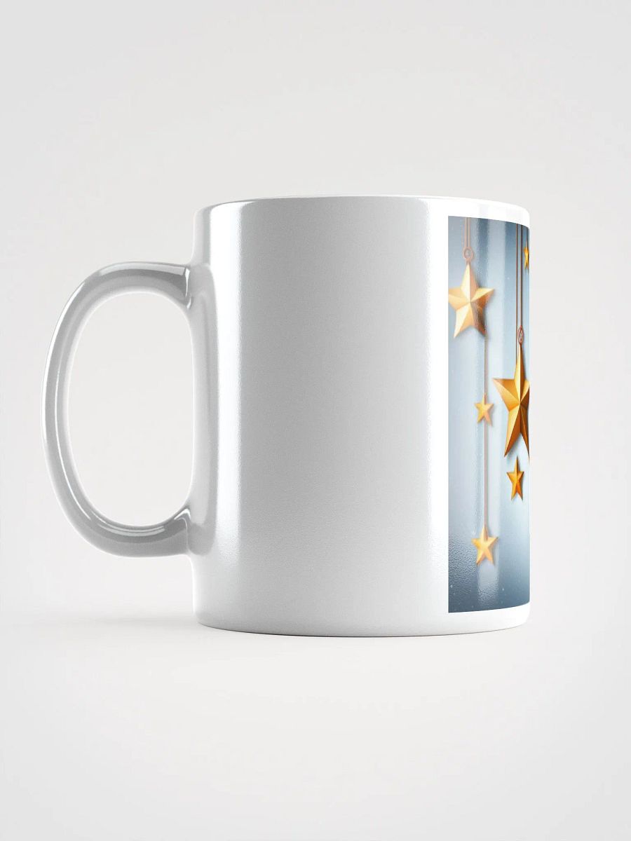 New Golden Stars White Glossy Mug product image (6)