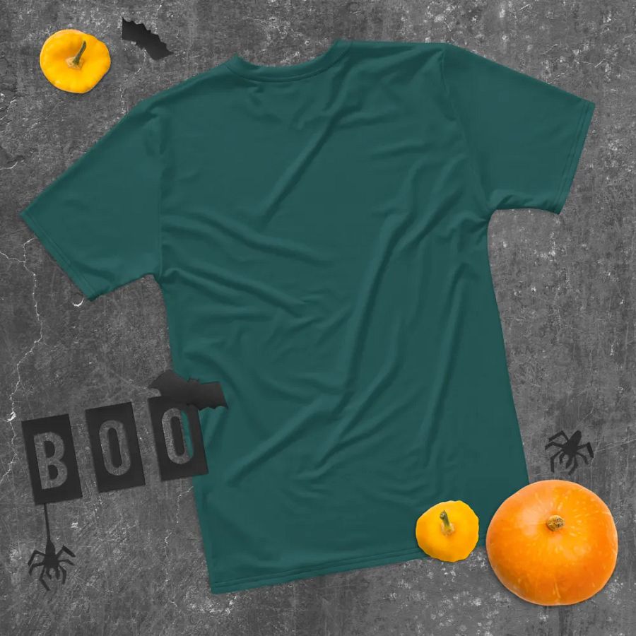Plain Teal Green Soft Summer Men's Crewneck Polyester Heavyweight Premium T-Shirt by Treasure Pie product image (11)