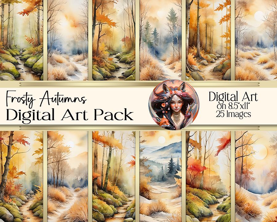 Frosty Autumns Digital Art Collection product image (1)
