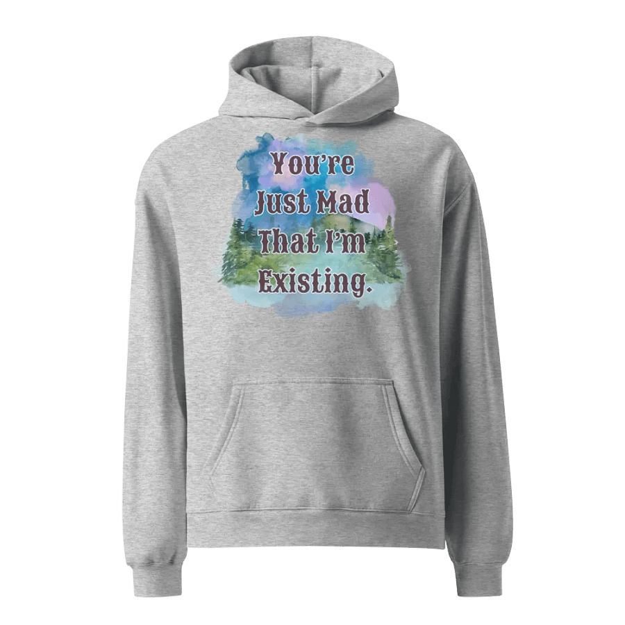 I'm Existing Unisex Oversized Hoodie product image (1)