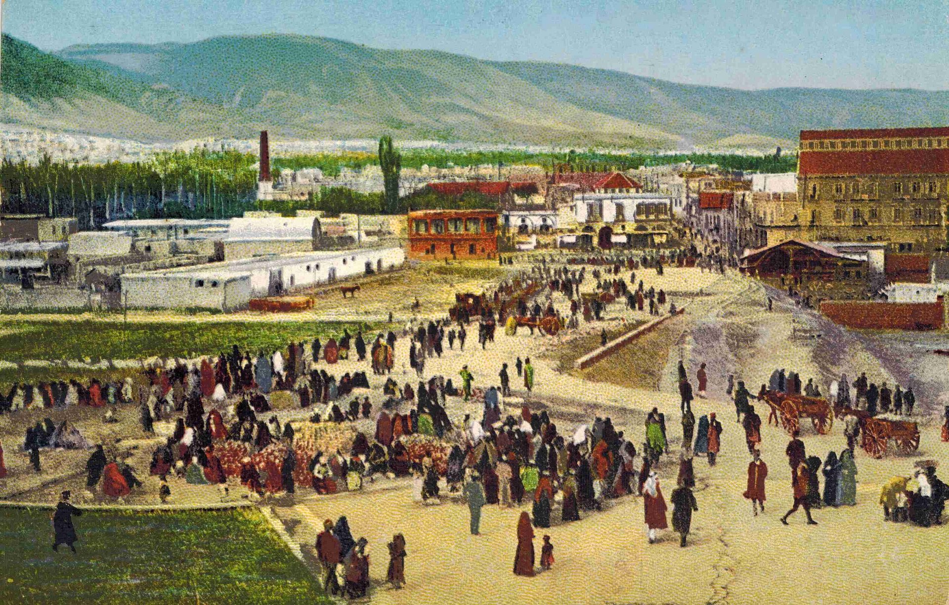 صورة : ساحة الحجاز دمشق عام 1900 product image (3)