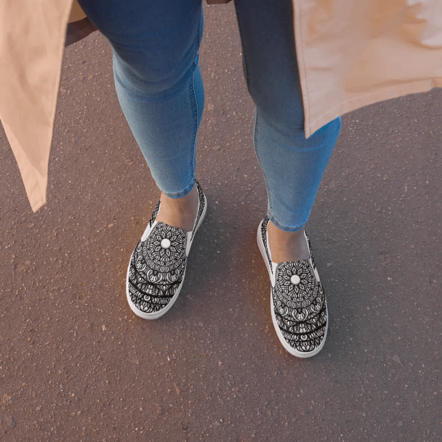 Mystic Mandala Slip-Ons product image (9)