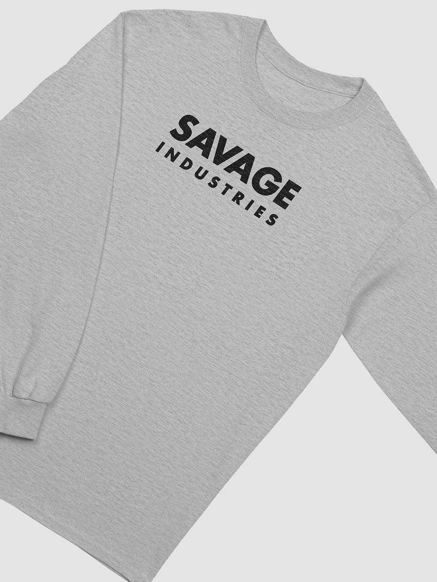 Savage Industries - Black logo (Classic Long Sleeve) product image (3)