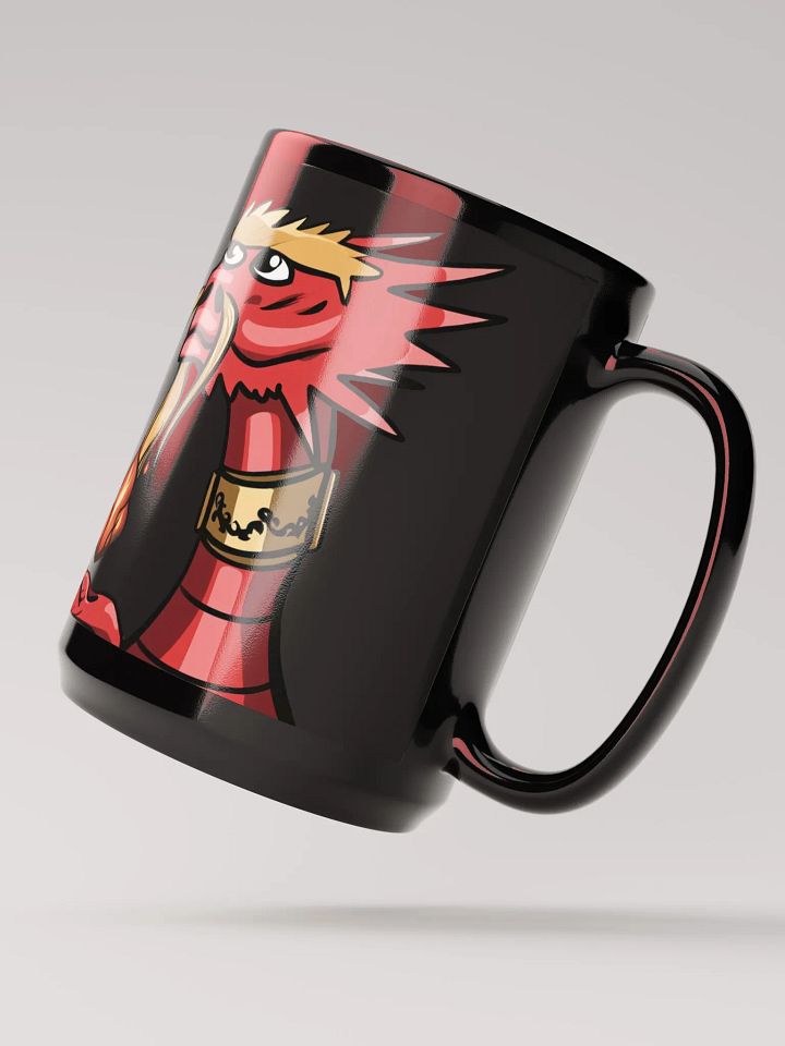 Regal Fire Dragon Black Mug product image (2)