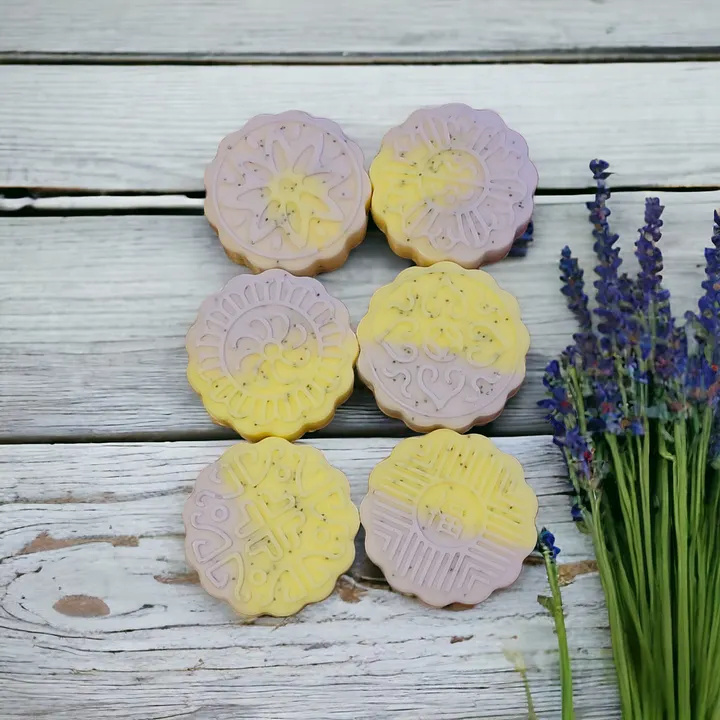 Lavender & Lemon Poppyseed Soap (1.5oz-3oz) product image (2)