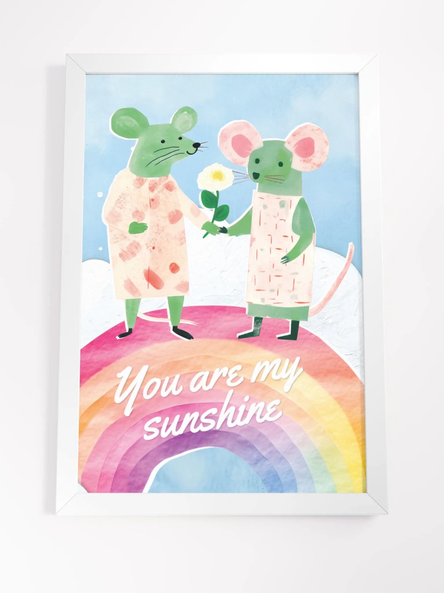 'You Are My Sunshine' Framed High-Quality Matte Poster product image (4)