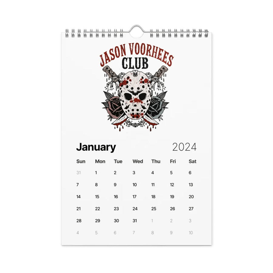 Horror Mayhem 2024 Calendar product image (6)