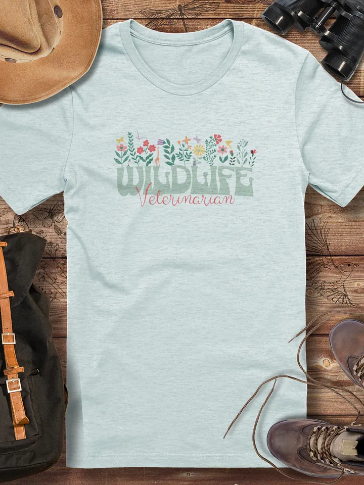 Wildlife Veterinarian Gift, Veterinarian Wildlife Lover T-Shirt product image (1)