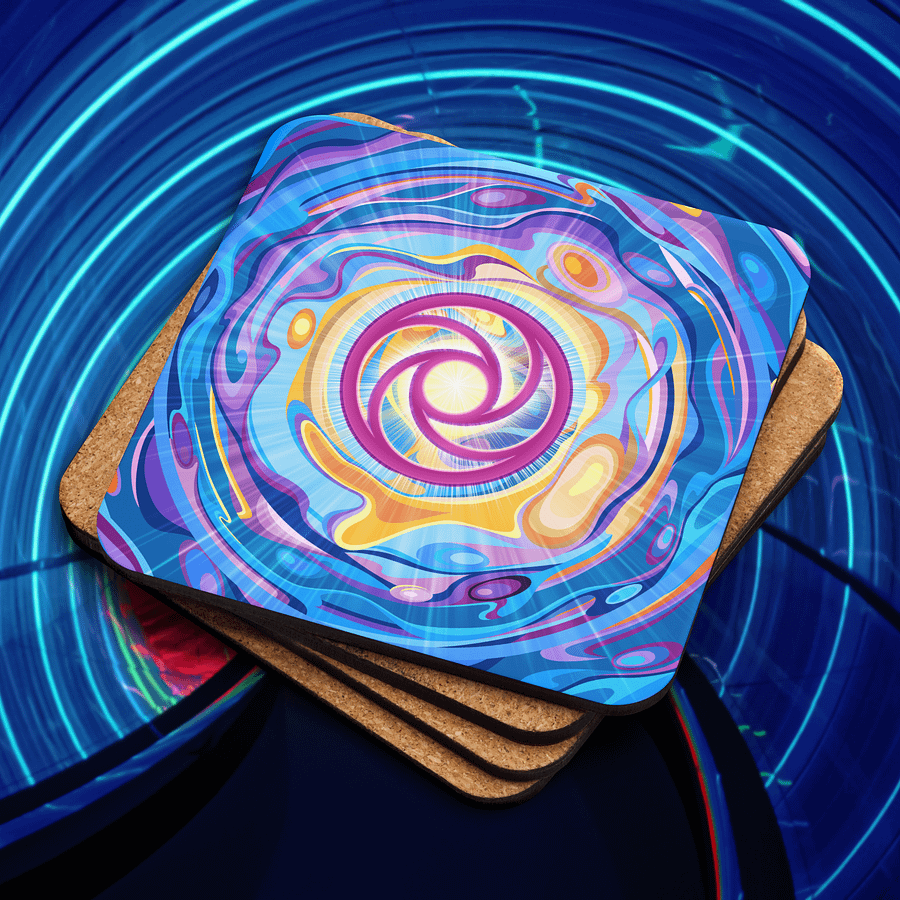 Swirls of Imagination — Coaster product image (2)