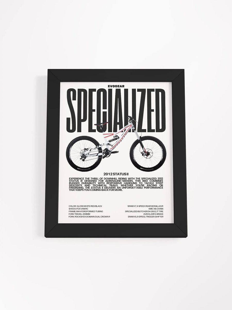 Specialized 2012 Status II Frame product image (4)