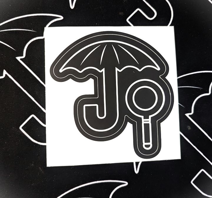 Large J.I. Logo Sticker product image (1)