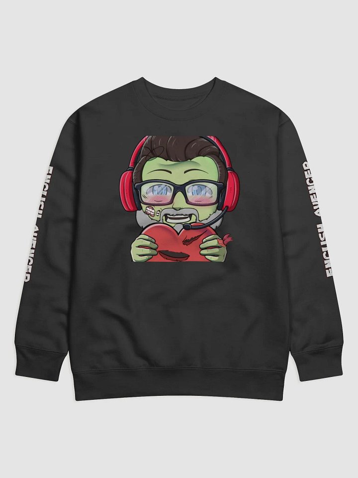 Zombie Ricky Love Emote Sweatshirt product image (1)
