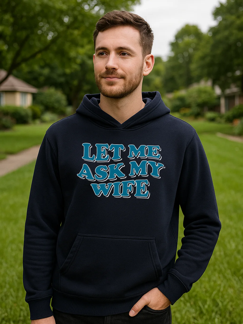 Let Me Ask My Wife - Hoodie product image (4)
