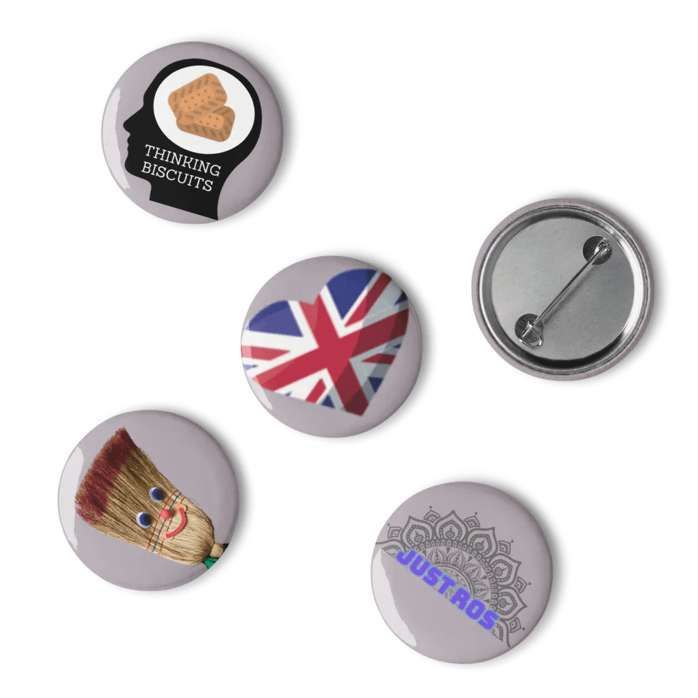 Set of 5 Pin Bages product image (6)