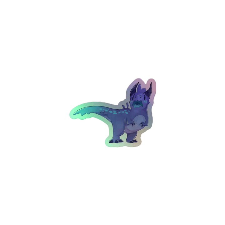 Surprised Nycta Holographic Sticker Set product image (1)