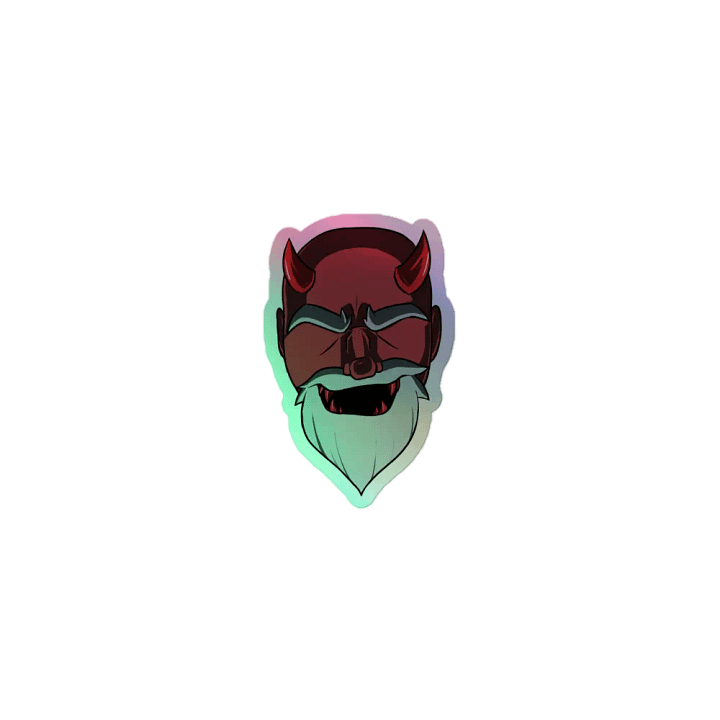 EndBoss of Atheism Holographic Sticker product image (1)