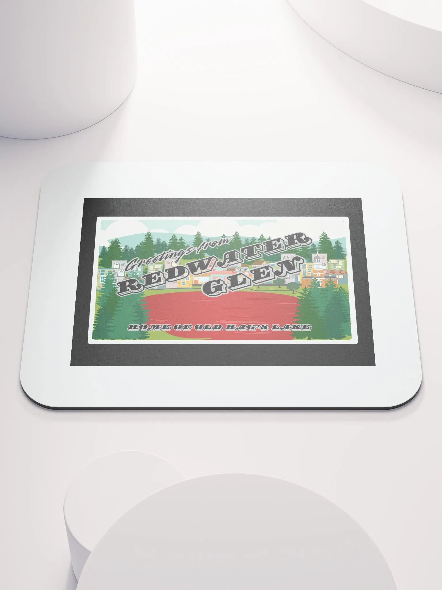 Echoes of The Witching Hour: Redwater Glen Mousepad product image (1)