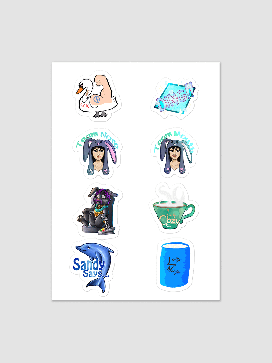 Lolipopgi Stream Stickers Sheet product image (1)