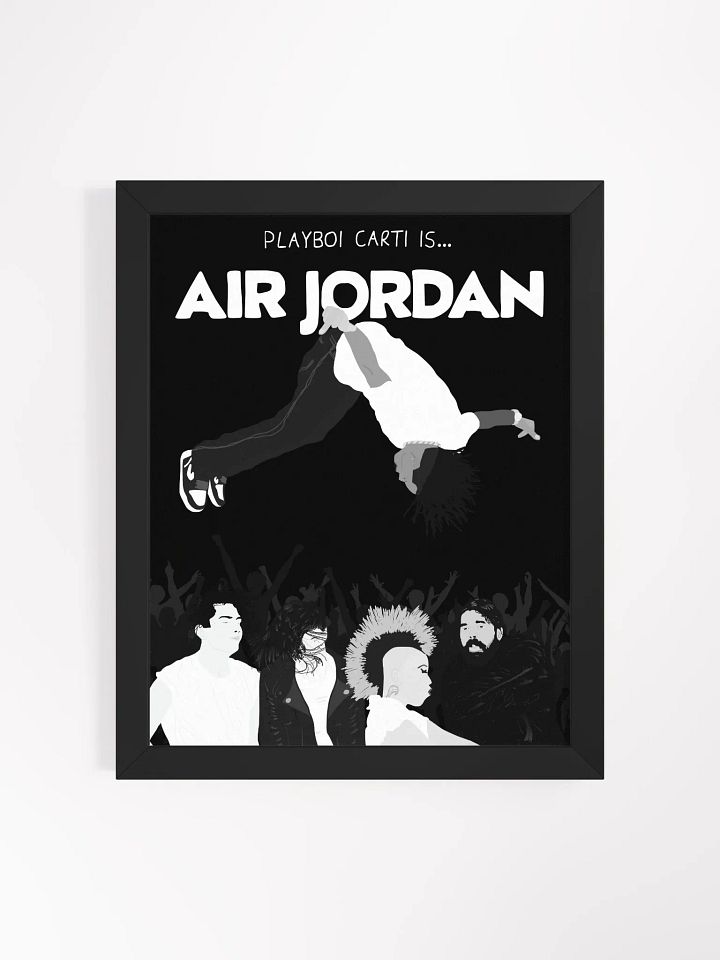 'Air Jordan' - Framed Poster product image (1)