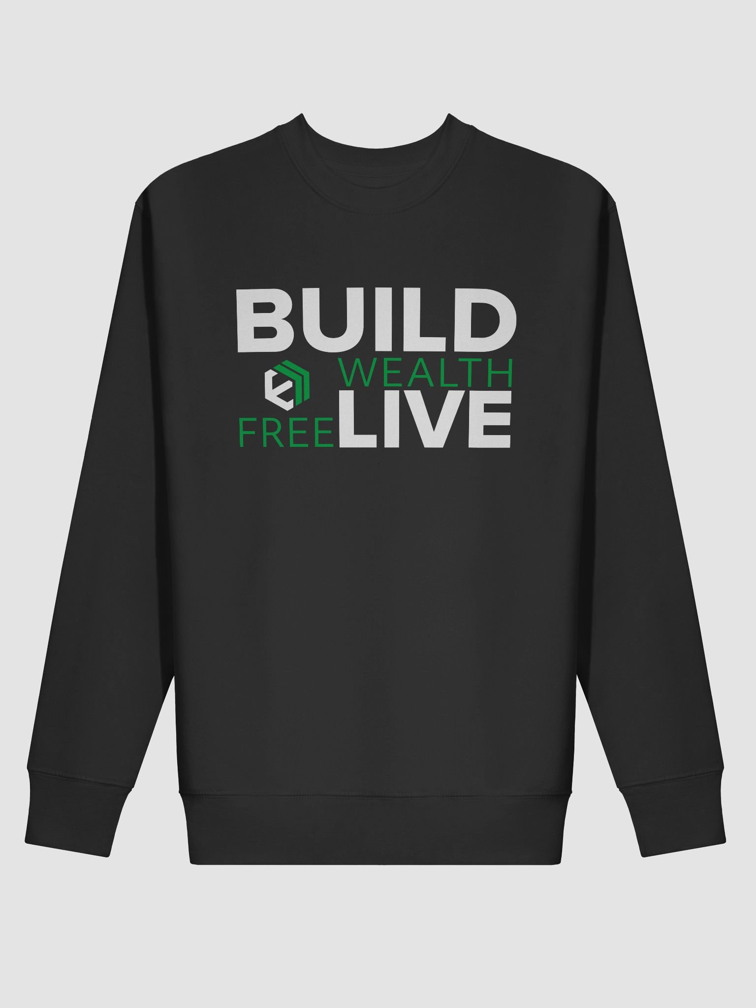 Build Wealth. Live Free. Crewneck Sweater product image (2)
